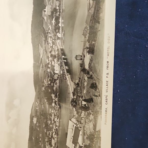 Panoramic Vintage Village Photo Print - Picture 2 of 6